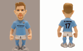 do-choi-mo-hinh-cau-thu-de-bruyne-minix-real-chinh-hang