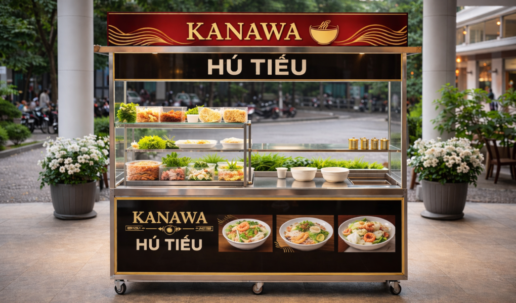 Xe bán hủ tiếu kanawa
