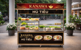 Xe bán hủ tiếu kanawa